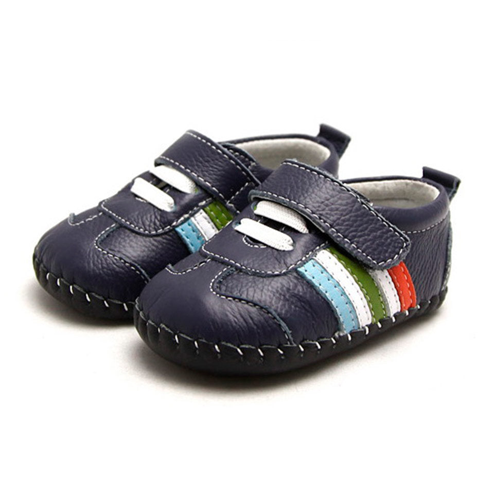 Zapatos respetuosos para bebés modelo Mario navy