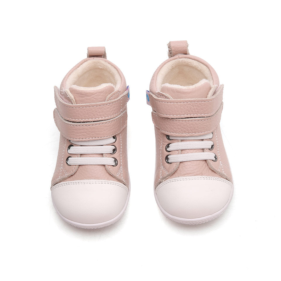 Comprar Zapatos infantiles respetuosos primeros pasos bota gama Flexy modelo Canadá rosa