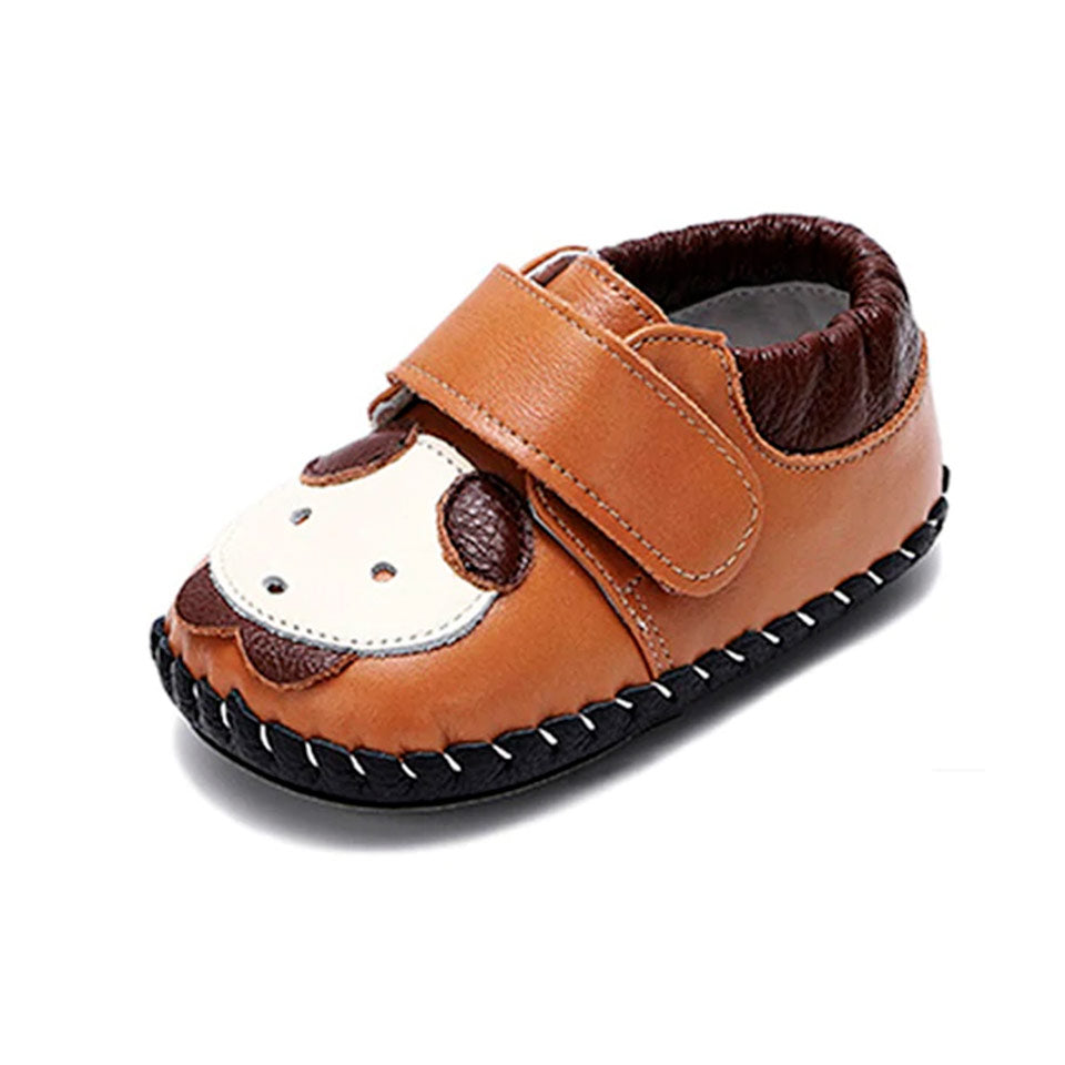 Zapatos infantiles respetuosos primeros pasos modelo Bambu Mostaza