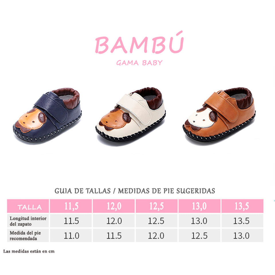 Calzado respetuoso infantil primeros pasos modelo Bambu