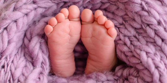 El crecimiento de los pies de tu bebé