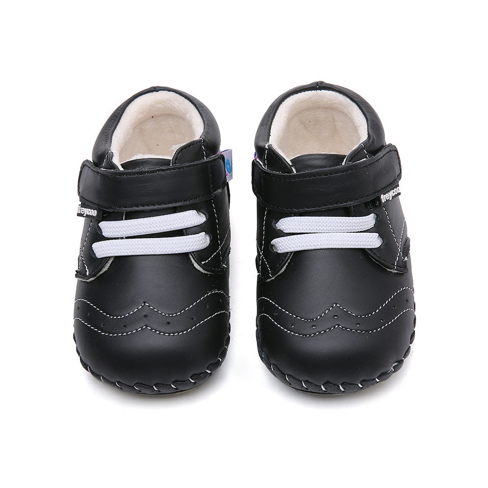Zapatos respetuosos para bebés gama Baby modelo Lobo negro