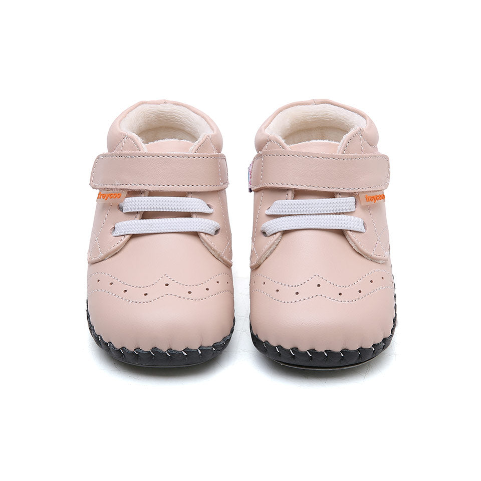 Zapatos respetuosos para bebés gama Baby modelo Lobo rosa