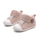 Zapatos respetuosos para bebés bota gama Flexy modelo Canadá rosa