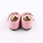 Zapatos gateo y primeros pasos para bebés modelo Mia rosa