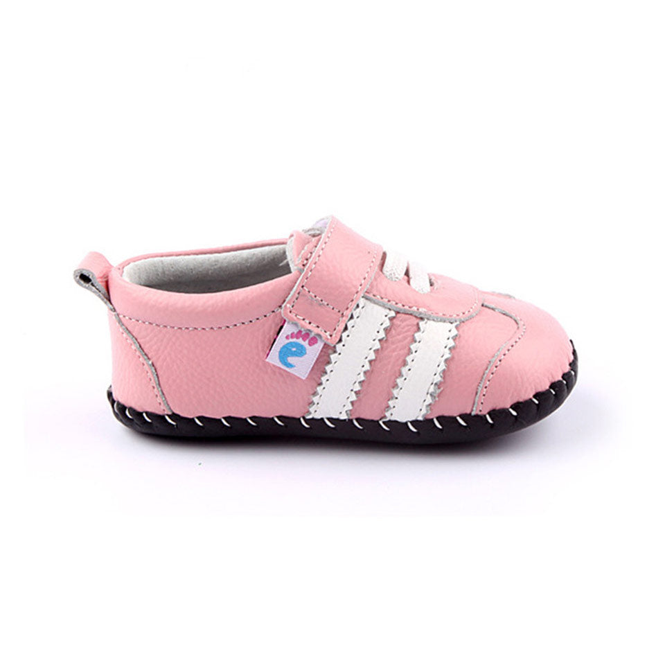Zapatos infantiles respetuosos primeros pasos modelo Dash rosa